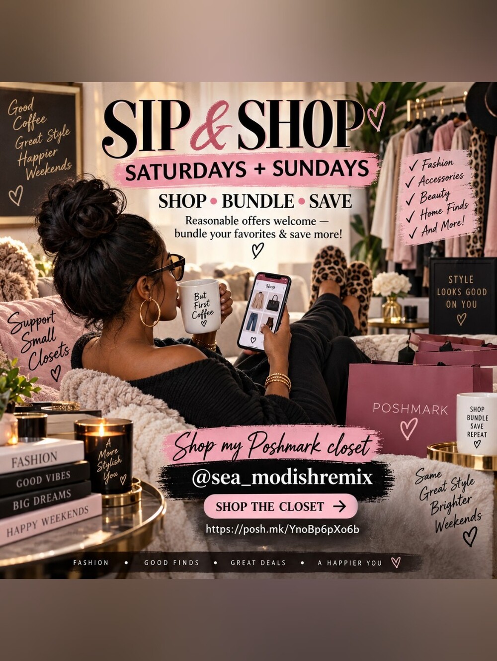 Sip And Shop Weekends